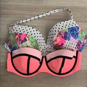 Victoria secret and pink bathing suit tops